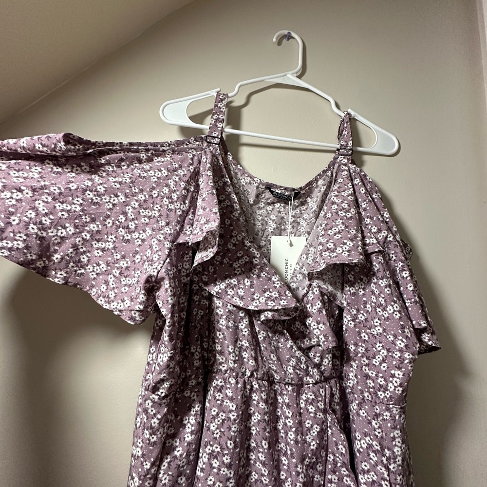 Floral Dress with Ruffle Detail - Picture 3 of 4